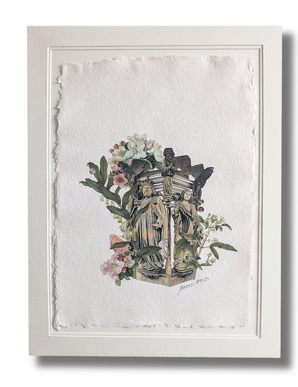 Old Wounds — Original Handcut Collage