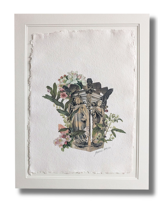 Old Wounds — Original Handcut Collage