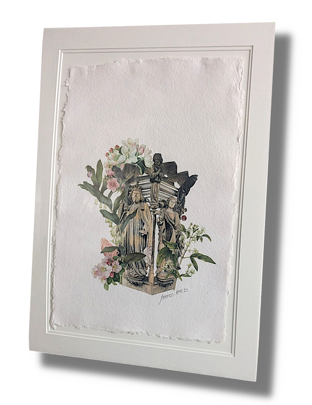 Old Wounds — Original Handcut Collage