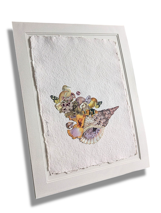 Radiant Haven – Original Handcut Collage