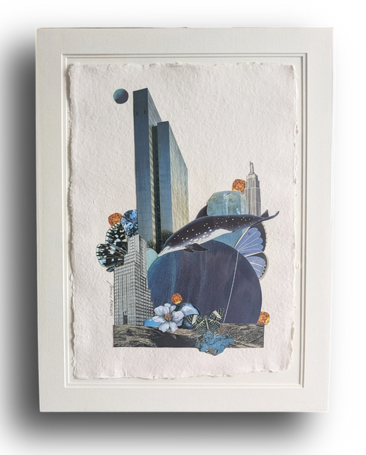 Remote Viewer No.1 – Original Handcut Collage