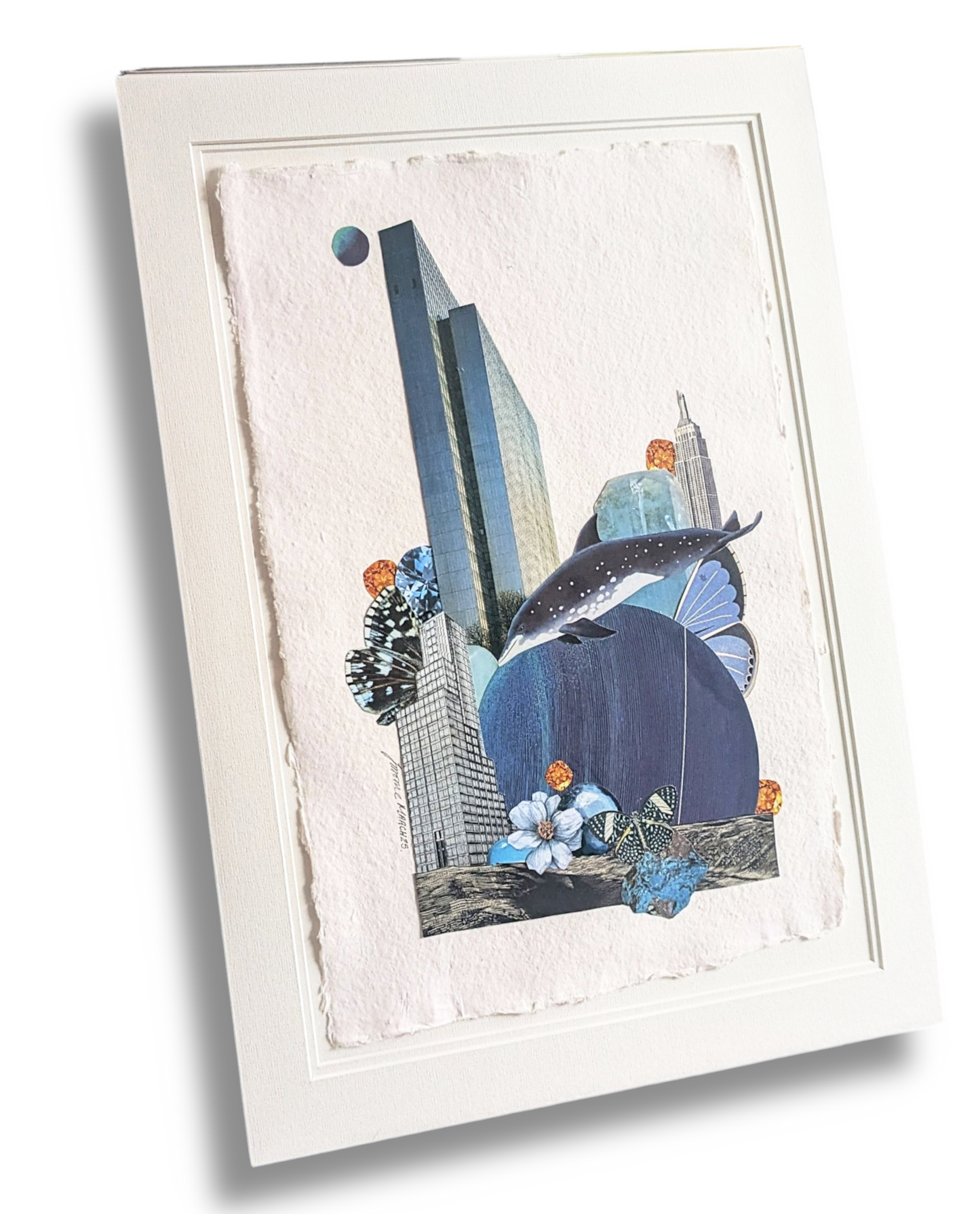 Remote Viewer No.1 – Original Handcut Collage