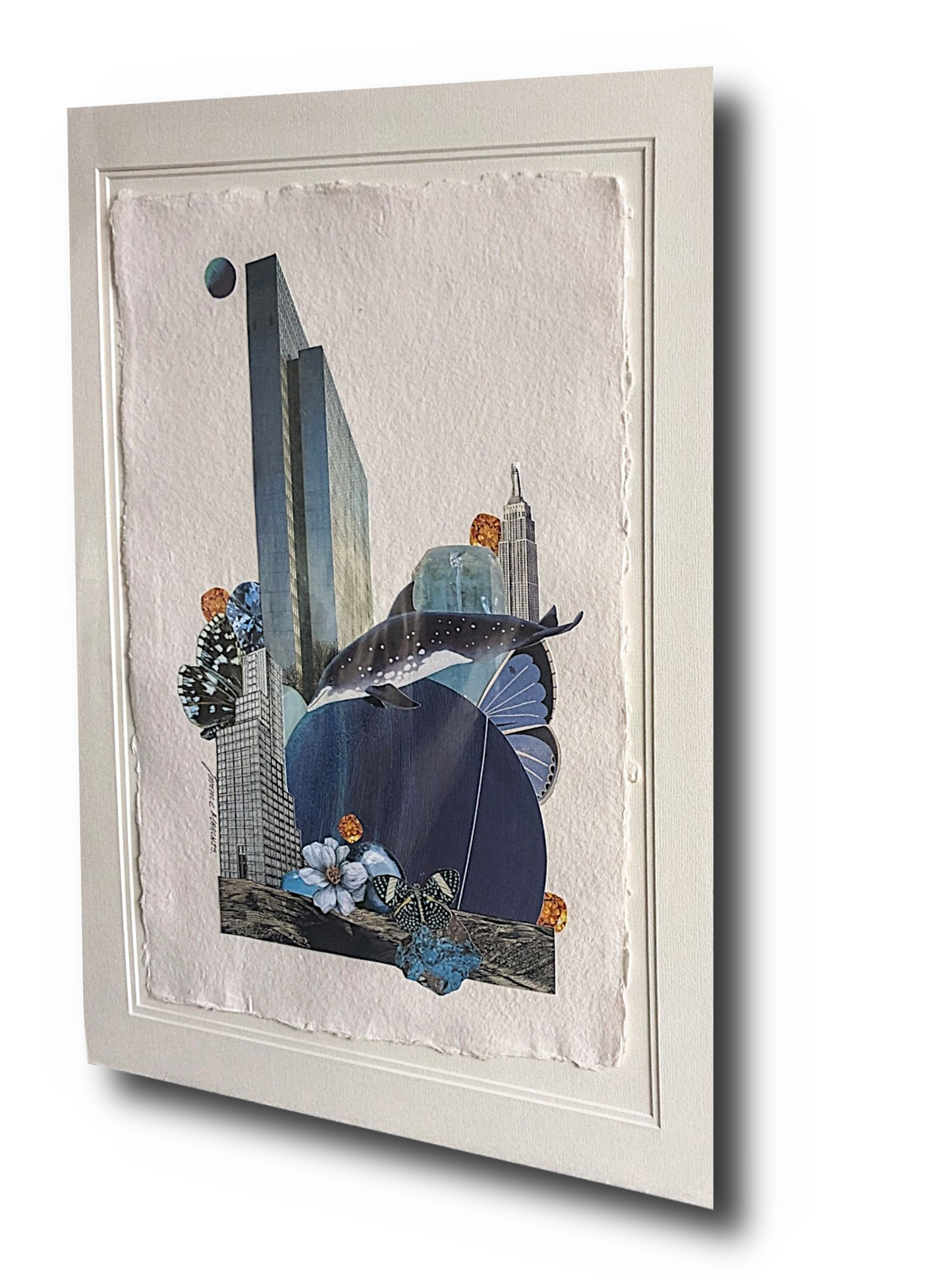 Remote Viewer No.1 – Original Handcut Collage
