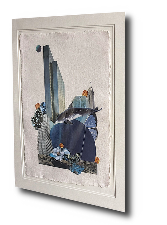 Remote Viewer No.1 – Original Handcut Collage